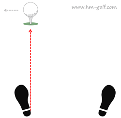 ドライバーのボールの位置 ボールを ここ に置くとうまくいく ゴルフ総研